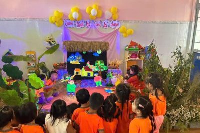 Trường Mầm non Hoa Sen tổ chức thành công Hội thi Giáo viên dạy giỏi cấp trường năm học 2025-2026! Đây là dịp để các cô giáo thể hiện tài năng, sự sáng tạo và niềm đam mê với nghề, đồng thời học hỏi, trao đổi kinh nghiệm để không ngừng nâng cao chất lượng nuôi dưỡng, chăm sóc và giáo dục trẻ. Nhà trường xin được gửi lời chúc mừng đến tất cả các cô giáo đã hoàn thành xuất sắc các phần thi, Thành tích của các cô là niềm tự hào lớn lao của nhà trường và là minh chứng rõ nét cho sự tận tâm, nhiệt huyết với nghề❤️❤️❤️